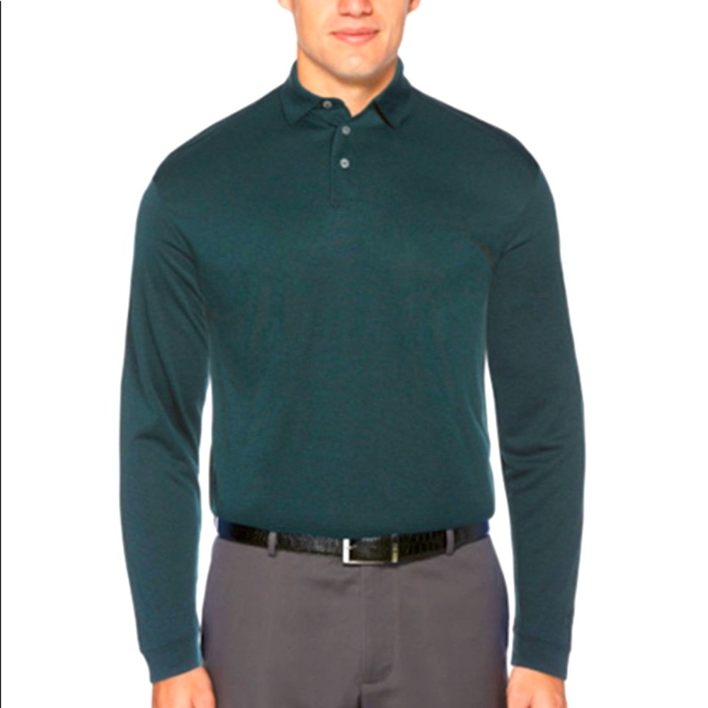 Men’s PGA Tour Long Sleeve Golf Polo. Size XL NWT